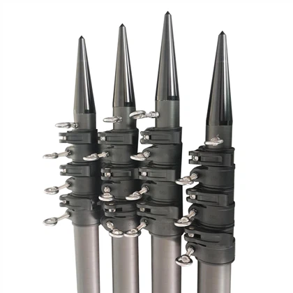 Tiang Cadik Gentian Karbon 18 kaki